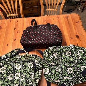Lot of Vera Bradley luggage